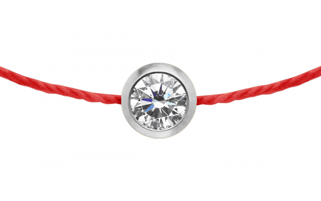 Redline ジュエリー Pure のブレスレットのスレッドイエロー