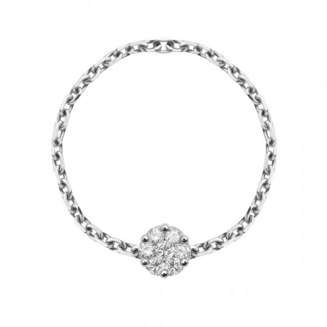 redline レッドライン ゴールドチェーン ダイヤモンド リング Redline ジュエリー Eclipse チェーンリングブラックゴールド