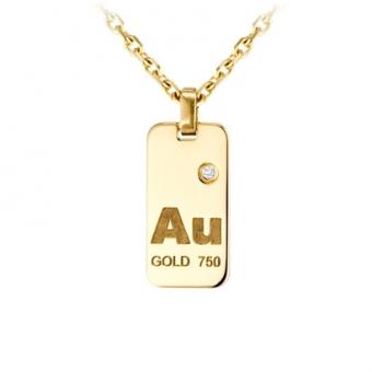 Pendentif Goldy Or - Redline