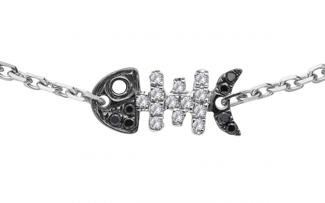 完売品　redlineブレスレット「 Illusion」　ブラック Redline ジュエリー Illusion Black Diams のブレスレットの