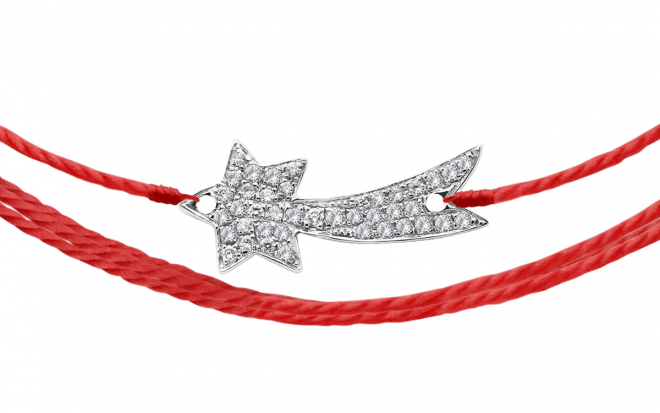 レッドライン-ホワイトゴールドダイヤモンドフォーセット