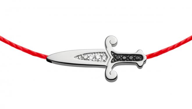 Redline ジュエリー Pure のブレスレットのスレッドイエローゴールド