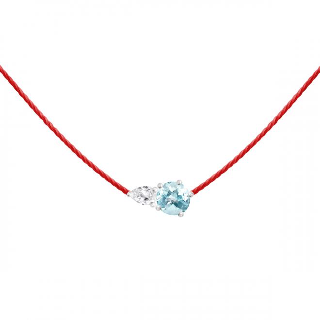 ピンクゴールドネックレス、 Coachella Chain Redline