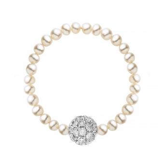 Diamond & Pearl Pompon - Redline