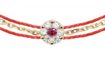 Illusion Colored "Pimpant" Saphir Rose - Redline