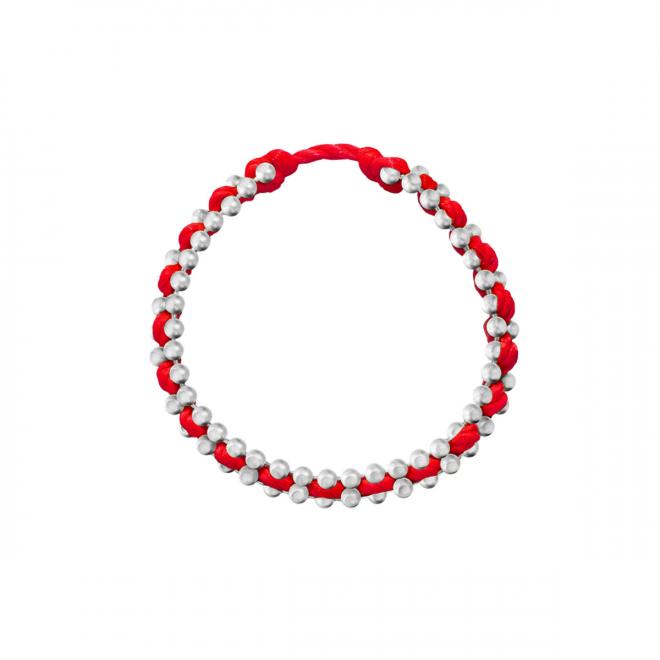Redline ジュエリー Clé Pavé チェーンのネックレスピンクゴールド