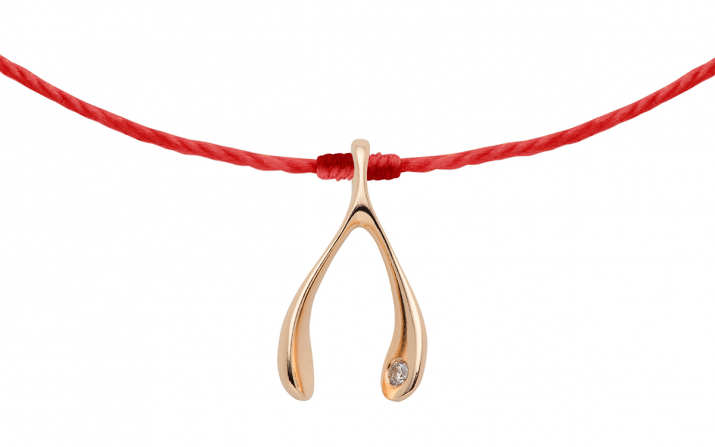 String Bracelet Lucky Chicken Rose Gold RedLine Jewelry - Redline - 0++