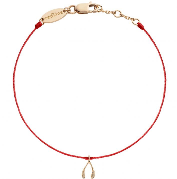 String Bracelet Very Lucky Chicken Rose Gold RedLine Jewelry - Redline