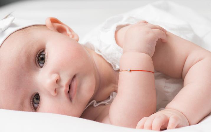 String and chain bracelet with 0.05ct diamond in rose gold bezel setting - Redline - 0++