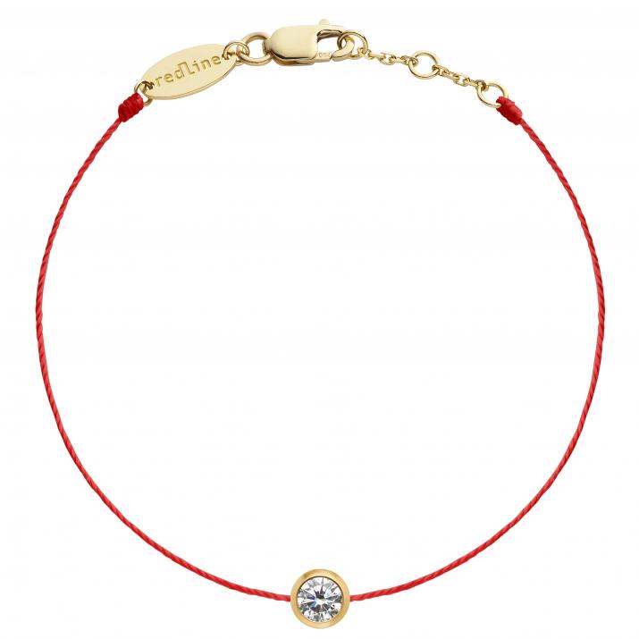 Redline ジュエリー So Pure のブレスレットのスレッドイエロー Redline ジュエリー So Pure のブレスレットのスレッドイエロー