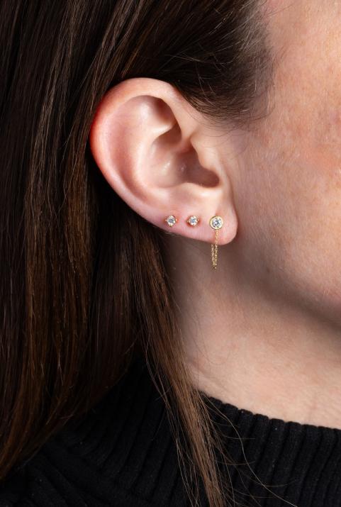 So Pure Courtoise イヤリング イエローゴールド - Redline - 0++