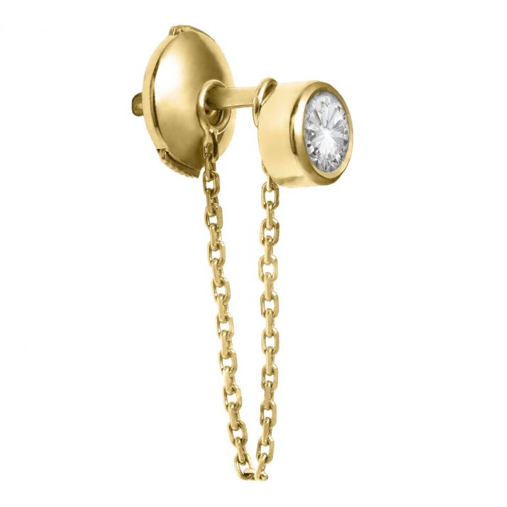 So Pure Courtoise イヤリング イエローゴールド - Redline - 0++