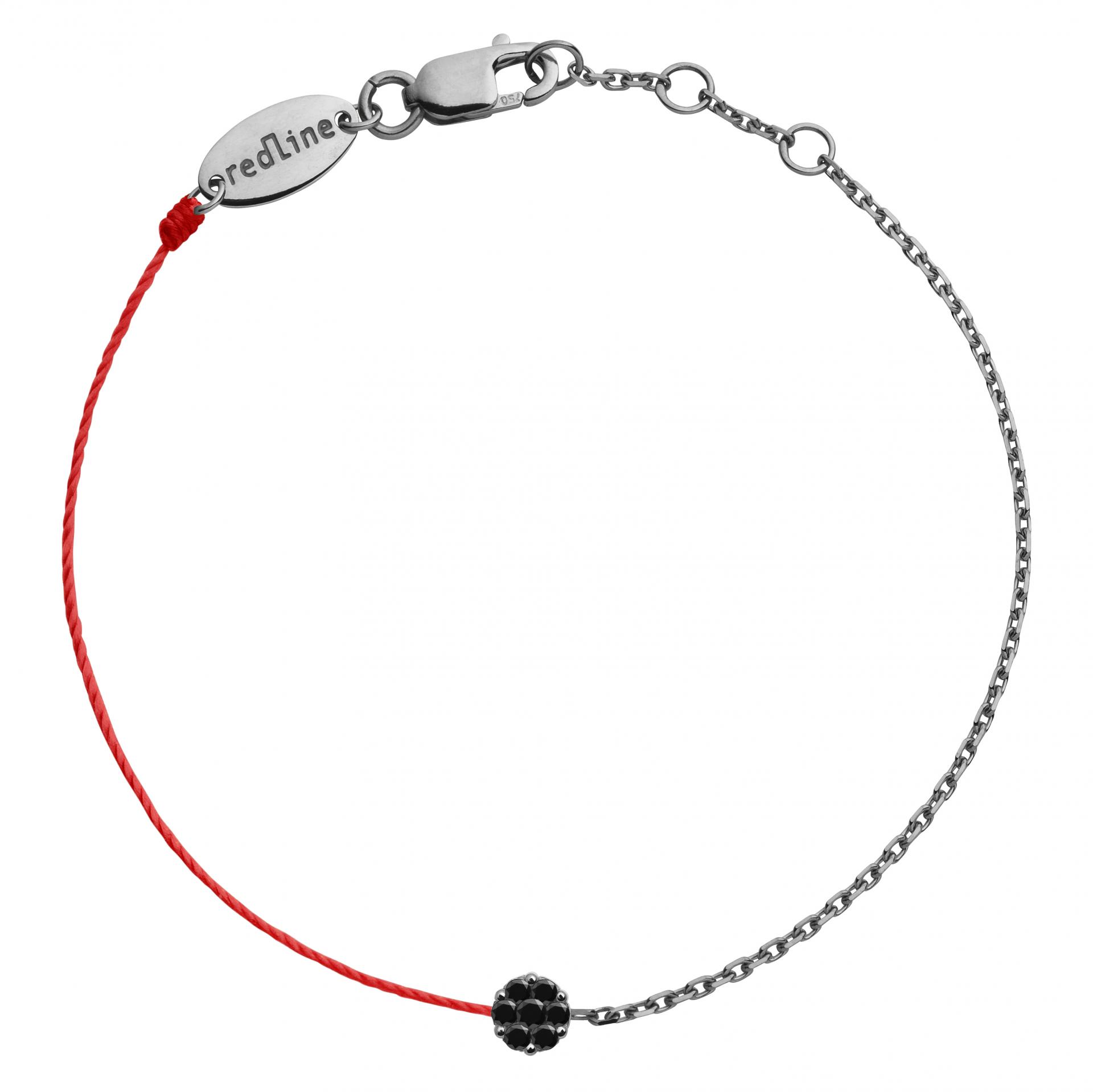 「高評価！」注目のレビュ Illusion ジュエリー Redline Black スレッドの Double Diams アクセサリー