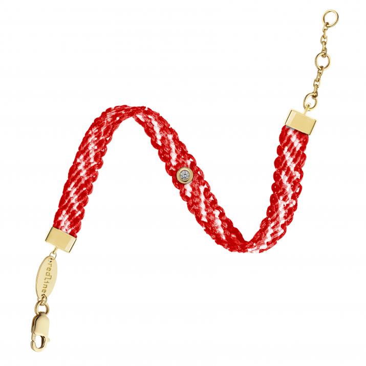 Brazilian Bracelet Bresillién Mini Pure Yellow Gold RedLine Jewelry - Redline - 0++