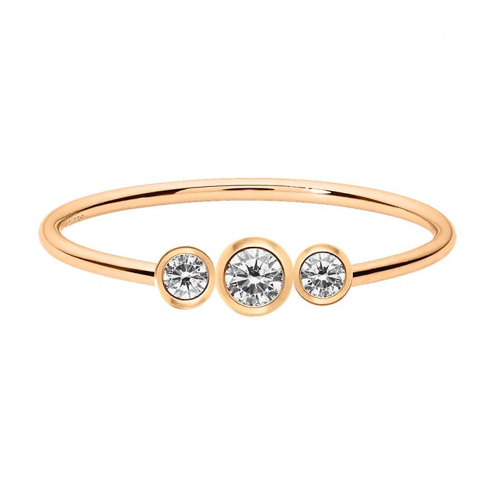 Si Eternity リング ローズゴールド - Redline - 0++