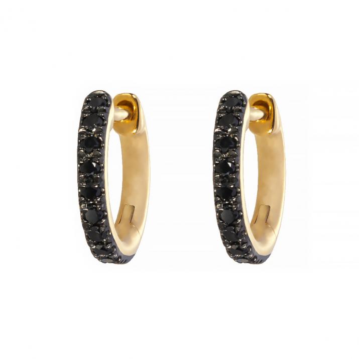 Si Joli Mini Creole Kcolor イヤリング イエローゴールド - Redline - 0++