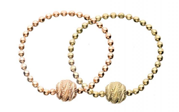 Chain Ring Sweety One Yellow Gold RedLine Jewelry - Redline - 0++