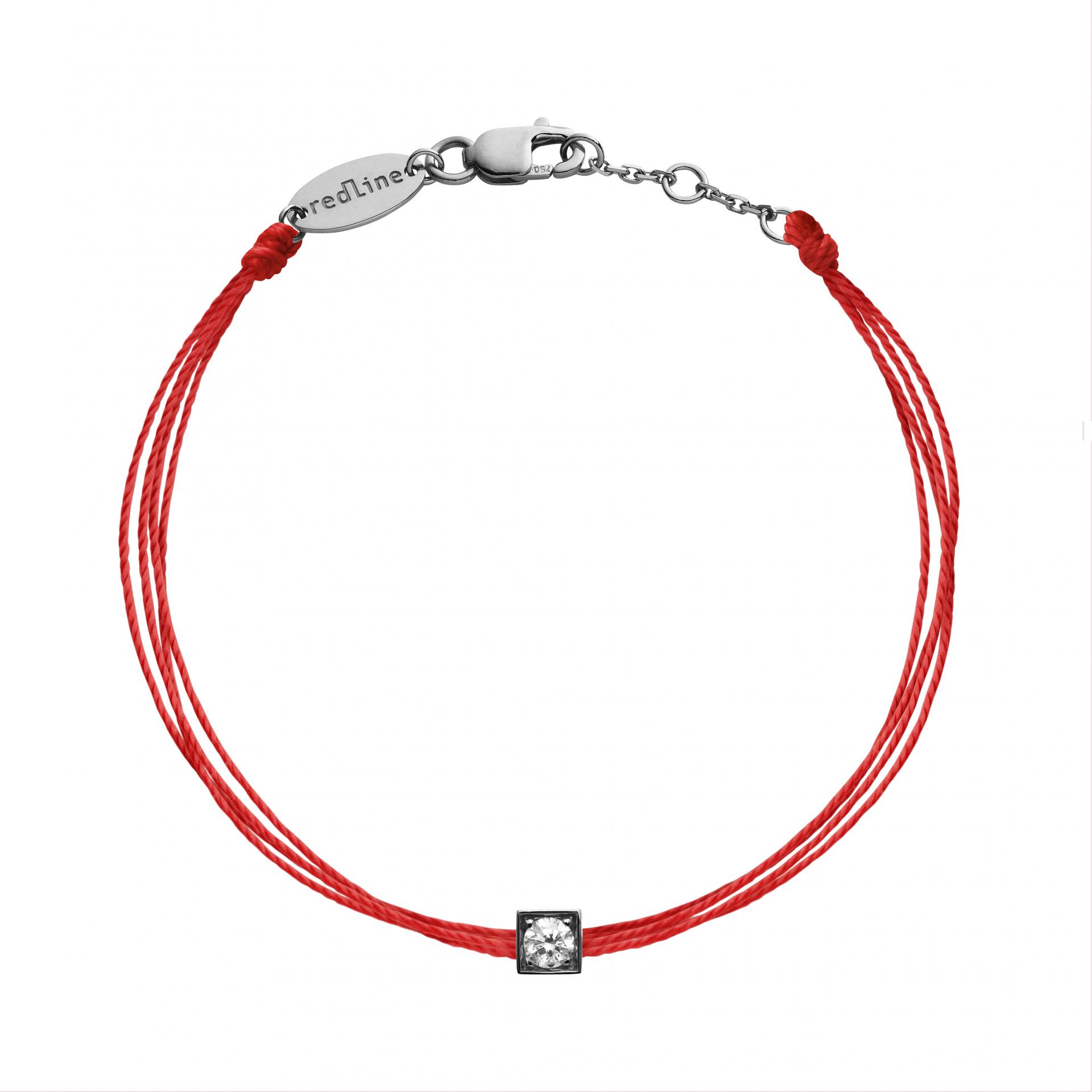 REDLINEブレスレット Redline ジュエリー Pure のブレスレットのスレッドイエロー
