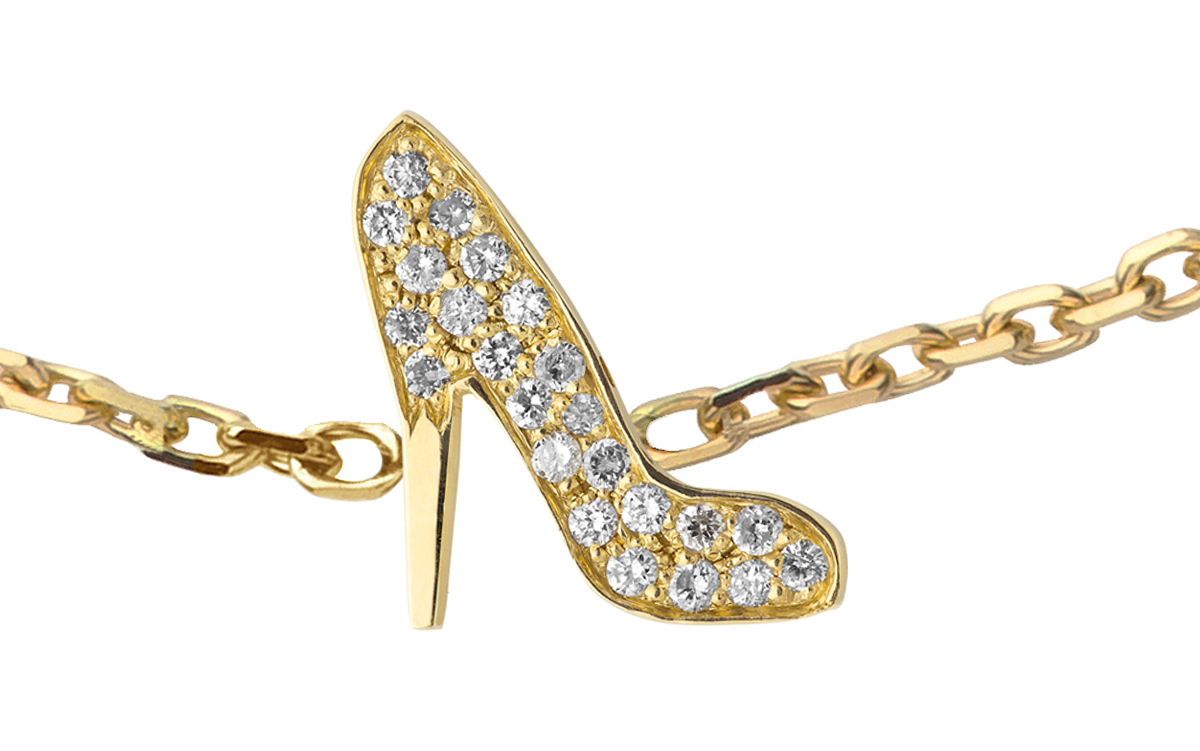 Redline ジュエリー Gossip チェーンブレスレットイエローゴールド