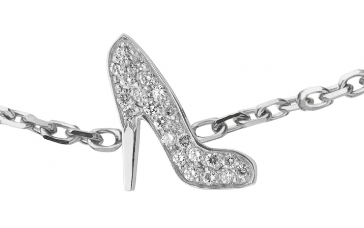 Chain Bracelet Gossip White Gold RedLine Jewelry - Redline - 0++