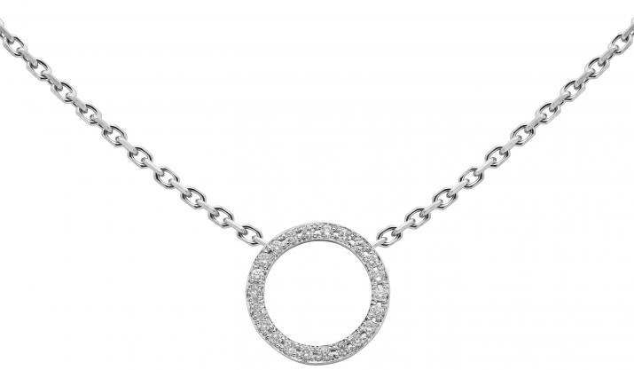 Chain Necklace Aurelange White Gold RedLine Jewelry - Redline