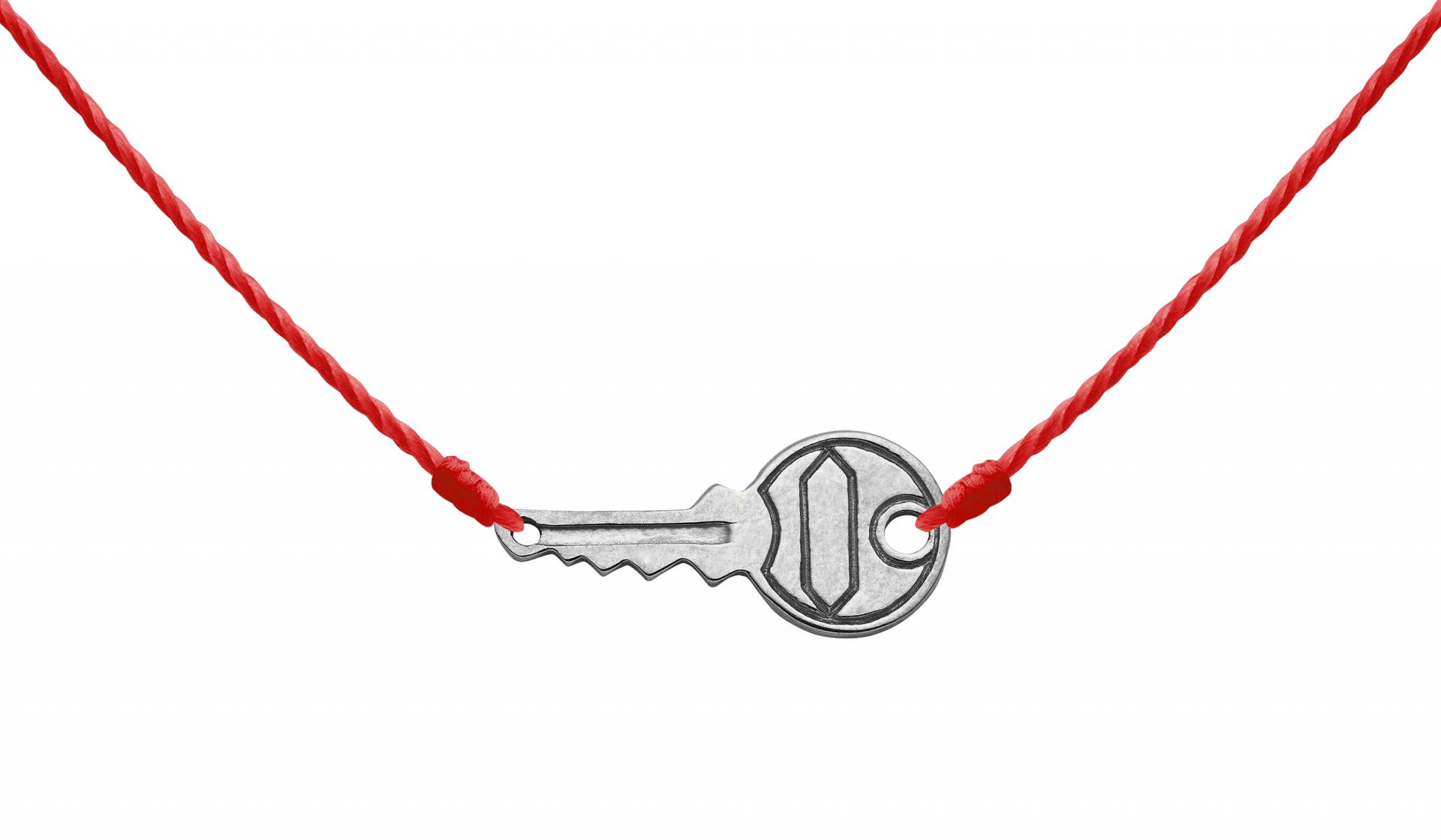 redline Cle ネックレス Redline ジュエリー Clé 糸のネックレスブラックゴールドダイヤモンド