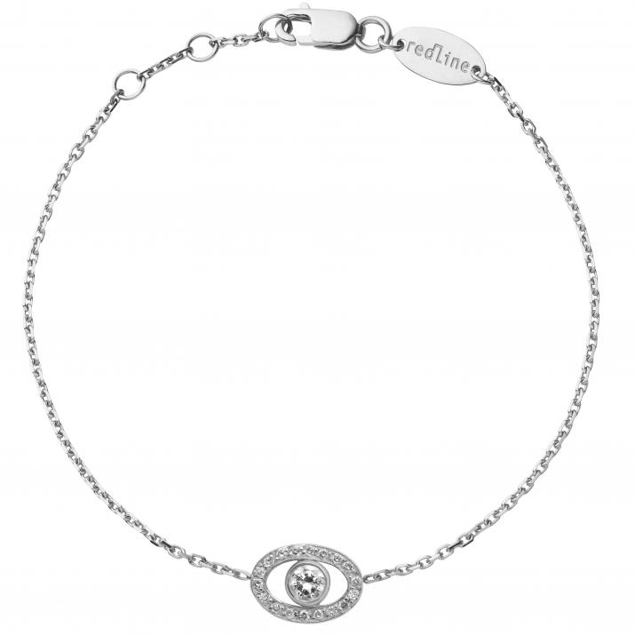 Chain Bracelet So Sacré White Gold RedLine Jewelry - Redline - 0++