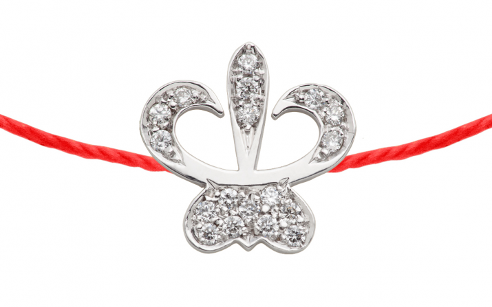 String Bracelet Lilium White Gold RedLine Jewelry - Redline - 0++