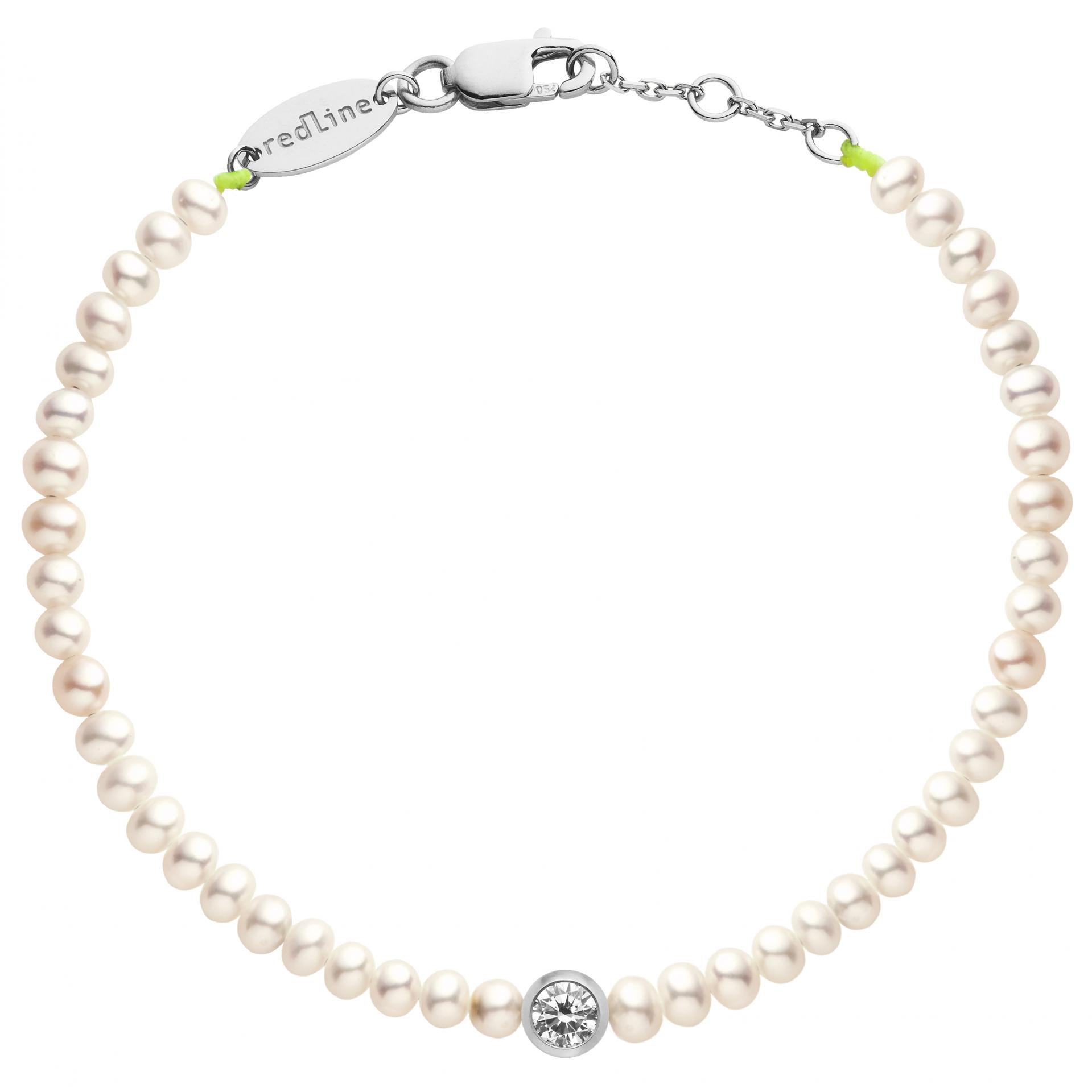【予約販売】本 ジュエリー Redline Diamond&Pearl ブレスレット Pure (M) アクセサリー