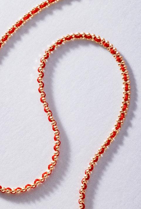 Aurore チェーンネックレス ローズゴールド - Redline - 0++