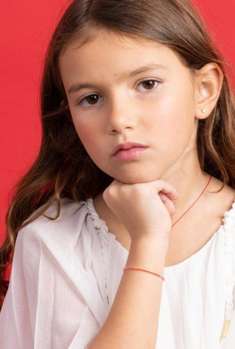 Aurore Enfant チェーンブレスレット ローズゴールド - Redline - 0++