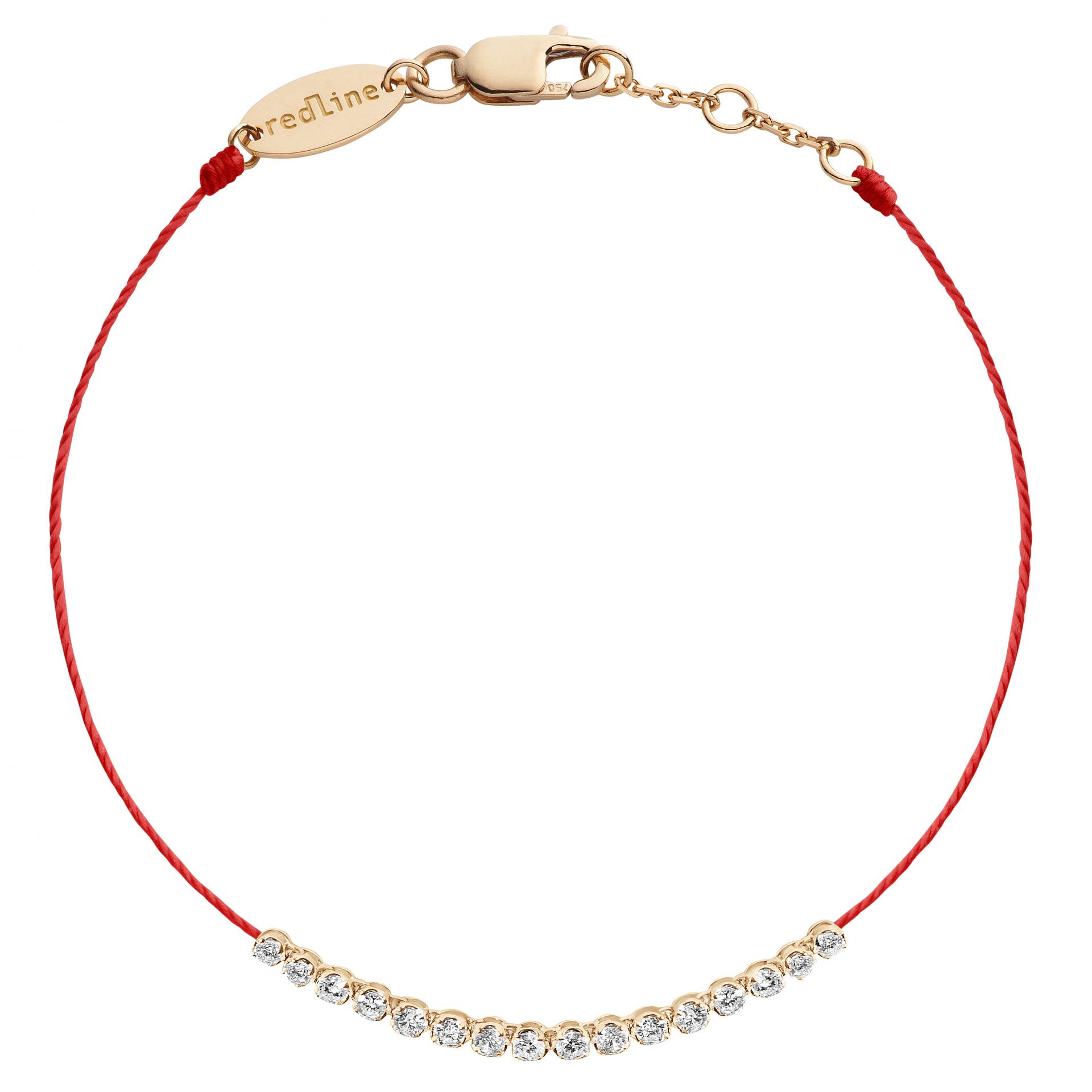最終お値下げ　redline Marilynブレスレット　18K WG 0.29 Redline ジュエリー Marilyn ブレスレットピンクゴールドダイヤモンド