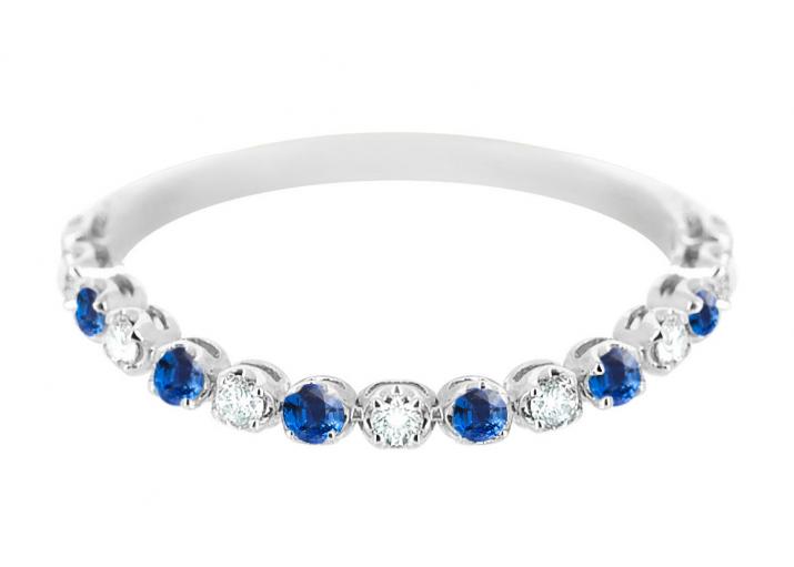 Marilyn Colored Saphir リング 白金 - Redline - 0++