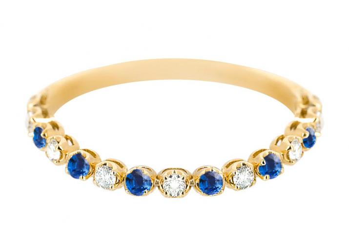 Marilyn Colored Saphir リング イエローゴールド - Redline - 0++