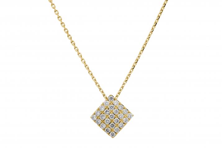 Chain Necklace Coup De Foudre Yellow Gold RedLine Jewelry - Redline