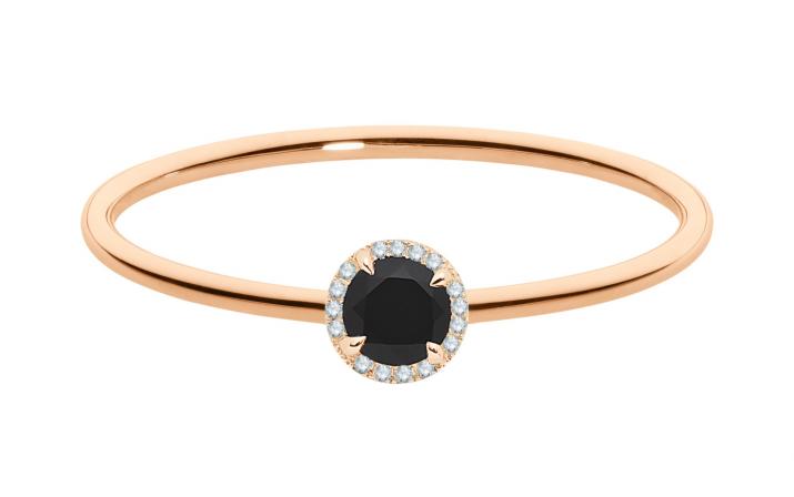Ring with 1.05ct Round Diamond in Rose Gold Prong Setting - Redline
