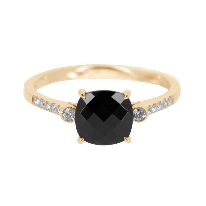 Ring with 1.05ct Round Diamond in Rose Gold Prong Setting - Redline