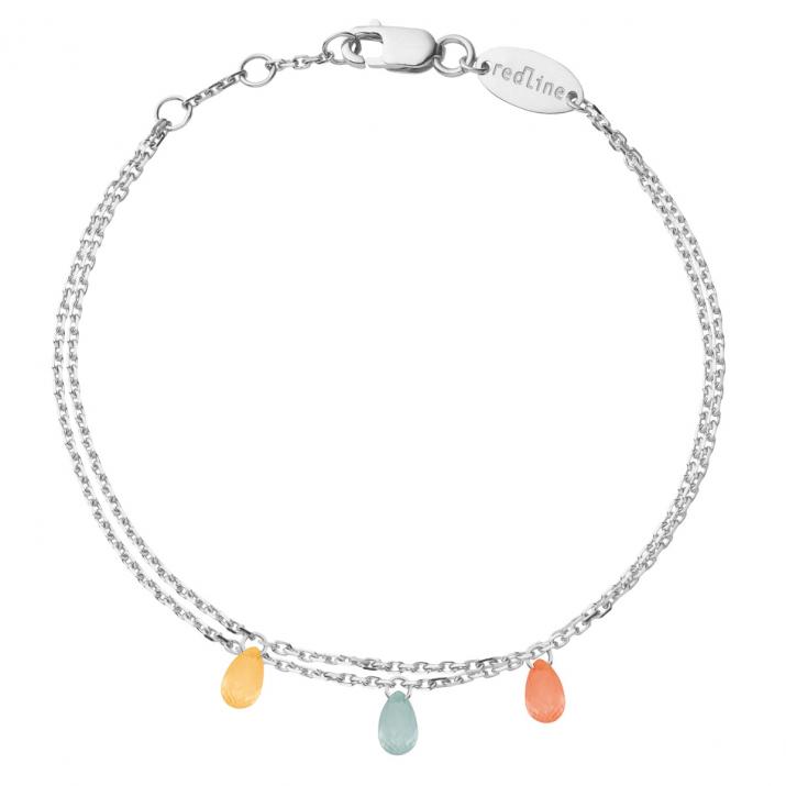 Chain Bracelet For Women in White Gold - Redline - 0++