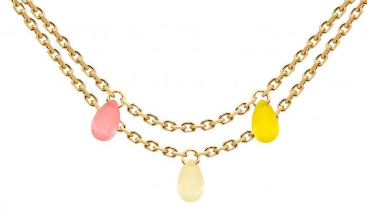 Chain Necklace For Women in Yellow Gold - Redline - 0++
