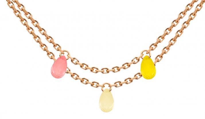 Chain Necklace For Women in Rose Gold - Redline - 0++