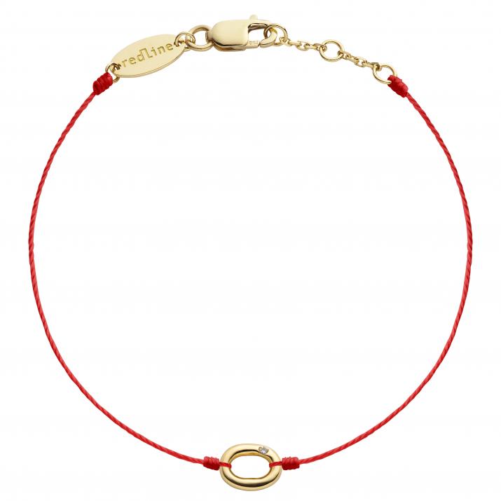 String Bracelet Mini Sacré Yellow Gold RedLine Jewelry - Redline - 0++