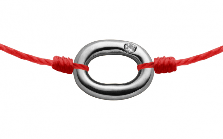 String Bracelet Mini Sacré Black Gold RedLine Jewelry - Redline - 0++