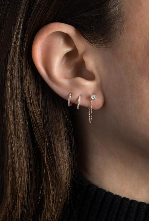 Redline Paris-イリュージョンコートワーズピンクゴールドピアス - Redline - 0++