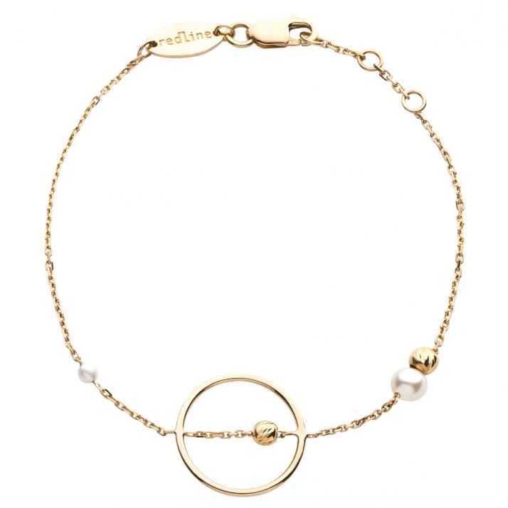 Chain Bracelet For Women in Yellow Gold - Redline - 0++