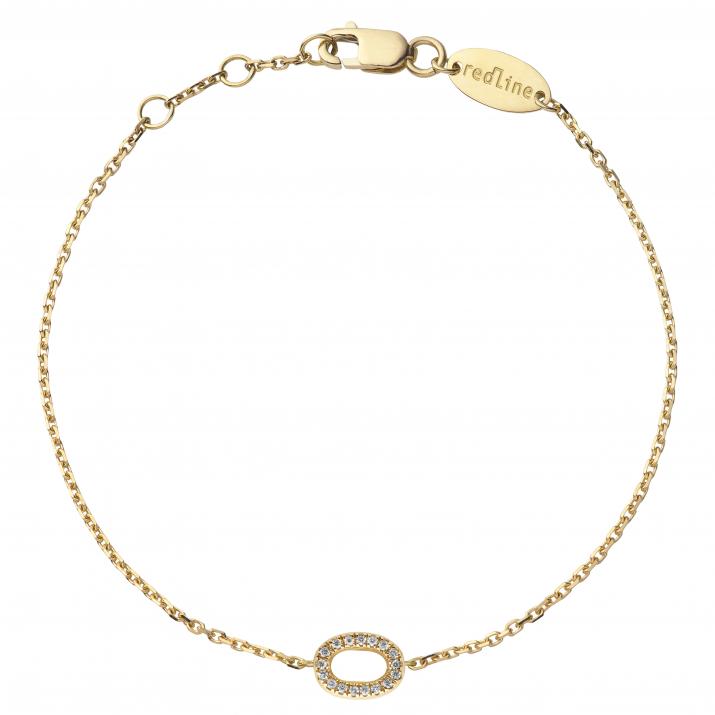 Chain Bracelet Mini Sacré Yellow Gold RedLine Jewelry - Redline - 0++