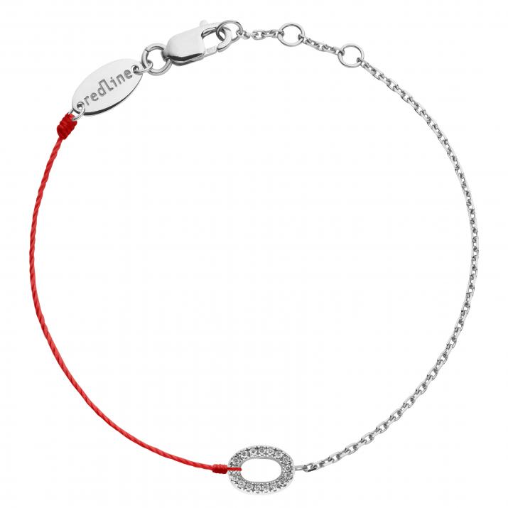 Double Bracelet Mini Sacré White Gold RedLine Jewelry - Redline - 0++