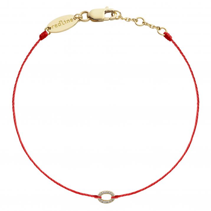 String Bracelet Mini Mini Sacré Yellow Gold RedLine Jewelry - Redline - 0++