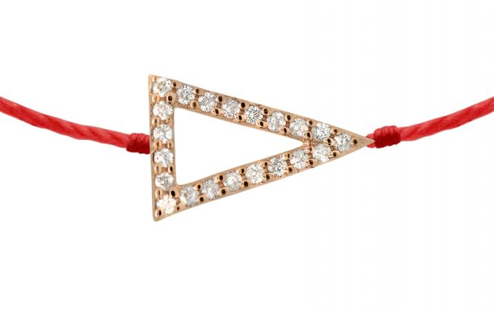 String Bracelet Peak Rose Gold RedLine Jewelry - Redline - 0++