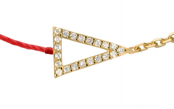 Double Bracelet Peak Yellow Gold RedLine Jewelry - Redline - 0++