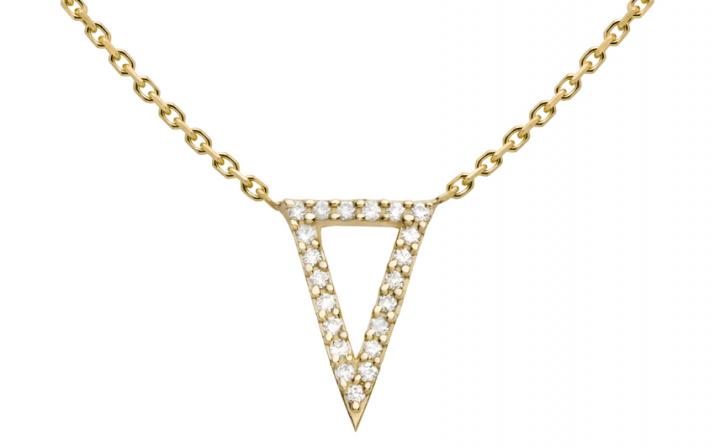 Chain Necklace Peak Yellow Gold RedLine Jewelry - Redline